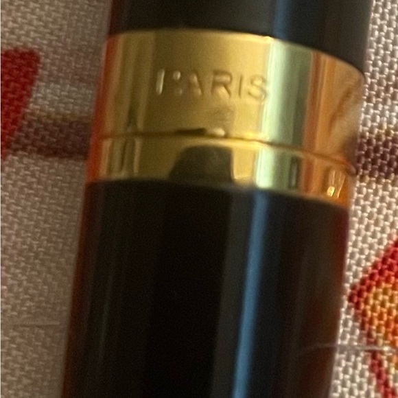 Waterman L’Etalon Elegant Black and Gold Ballpoint Pen, 18K Gold Trim - Picture 5 of 7